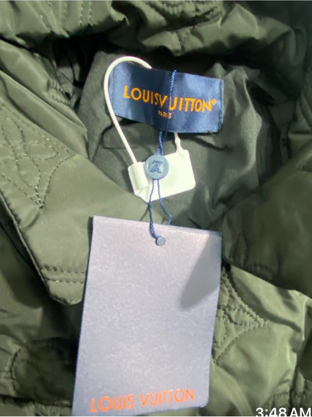Louis Vuitton Black Quilted Monogram Bomber Jacket - Picture 4 of 8